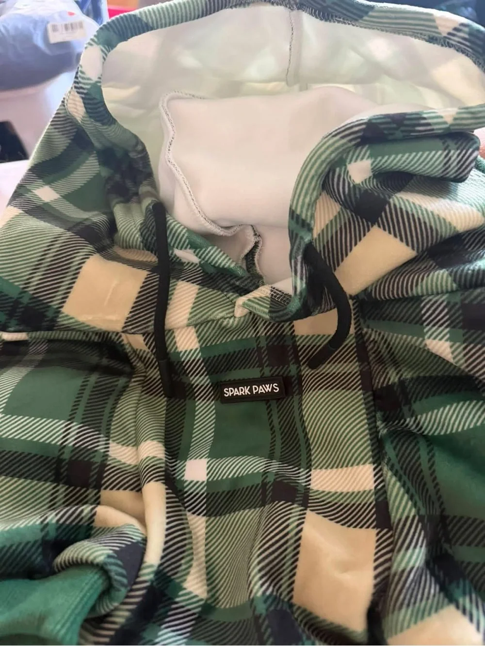 Spark Paws soft plaid
